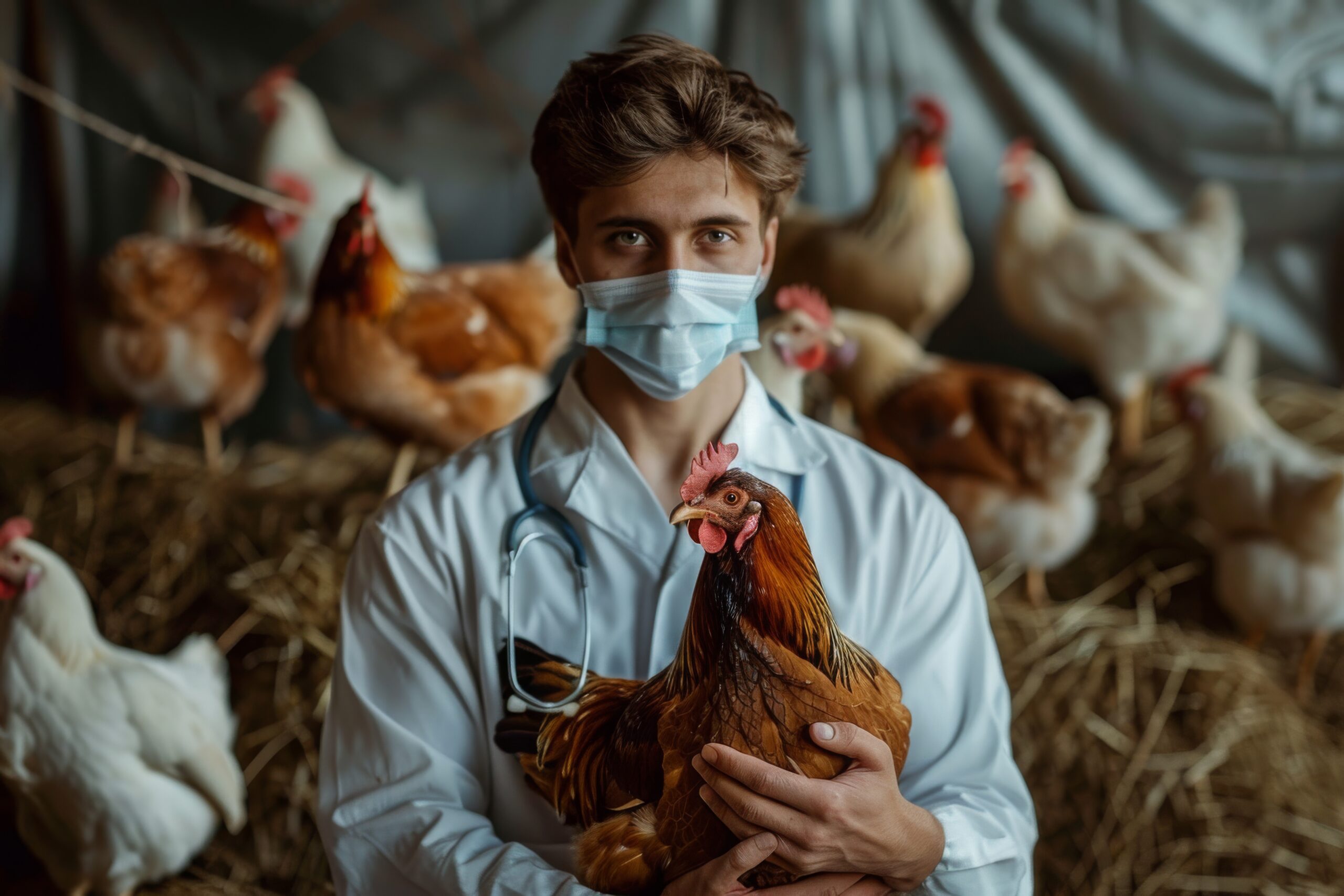 chicken doctor, a veterinarian