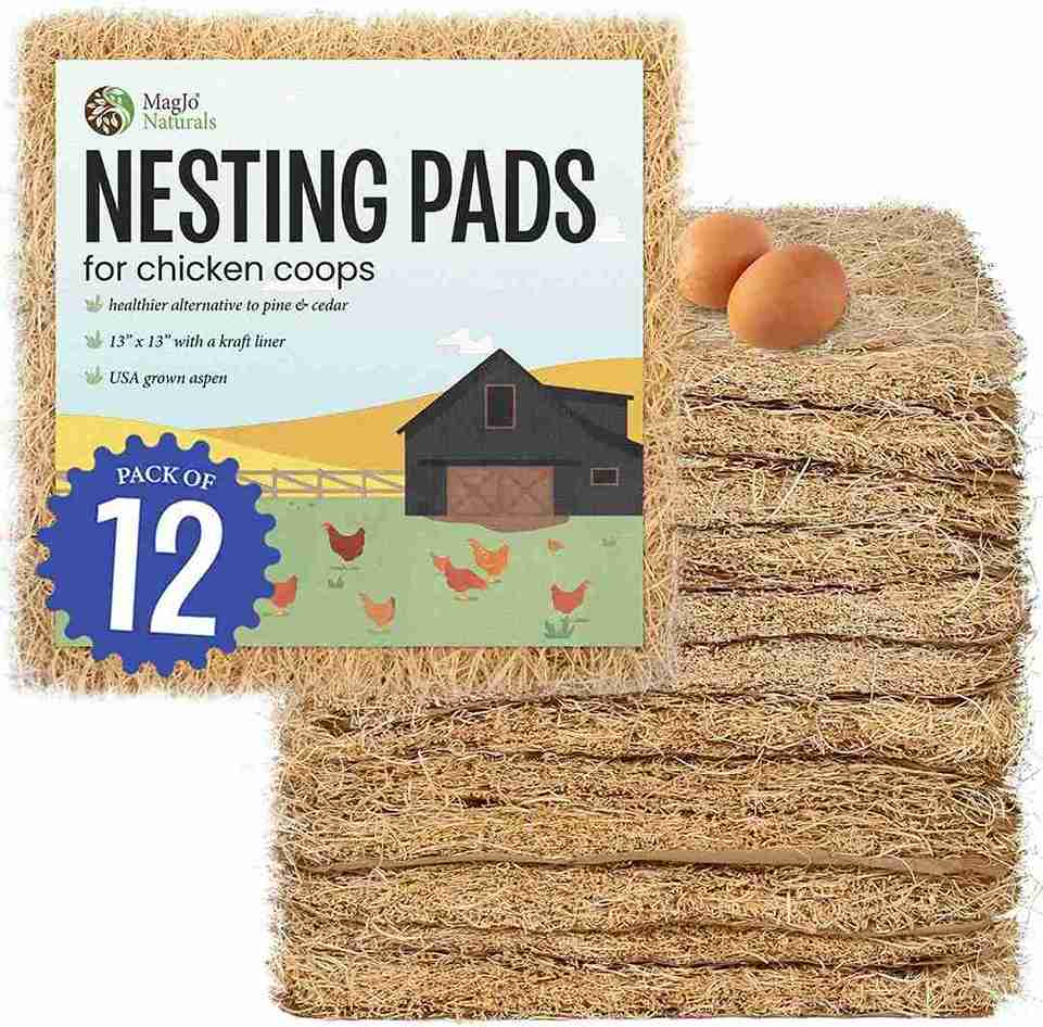 soft bedding for chicken run