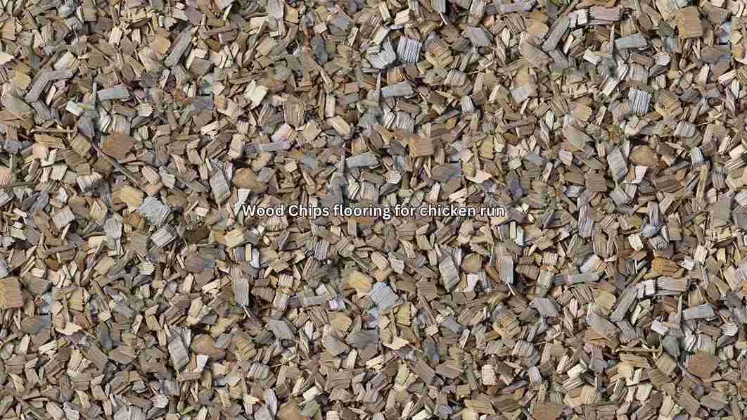 wood chips for chicken flooring