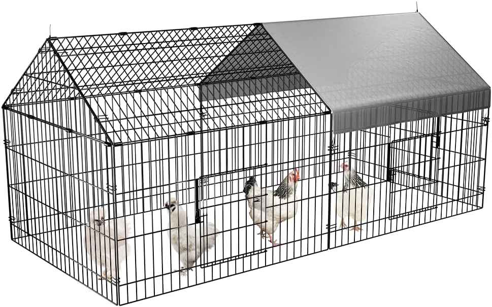 chicken coop and run for multiple chicken,