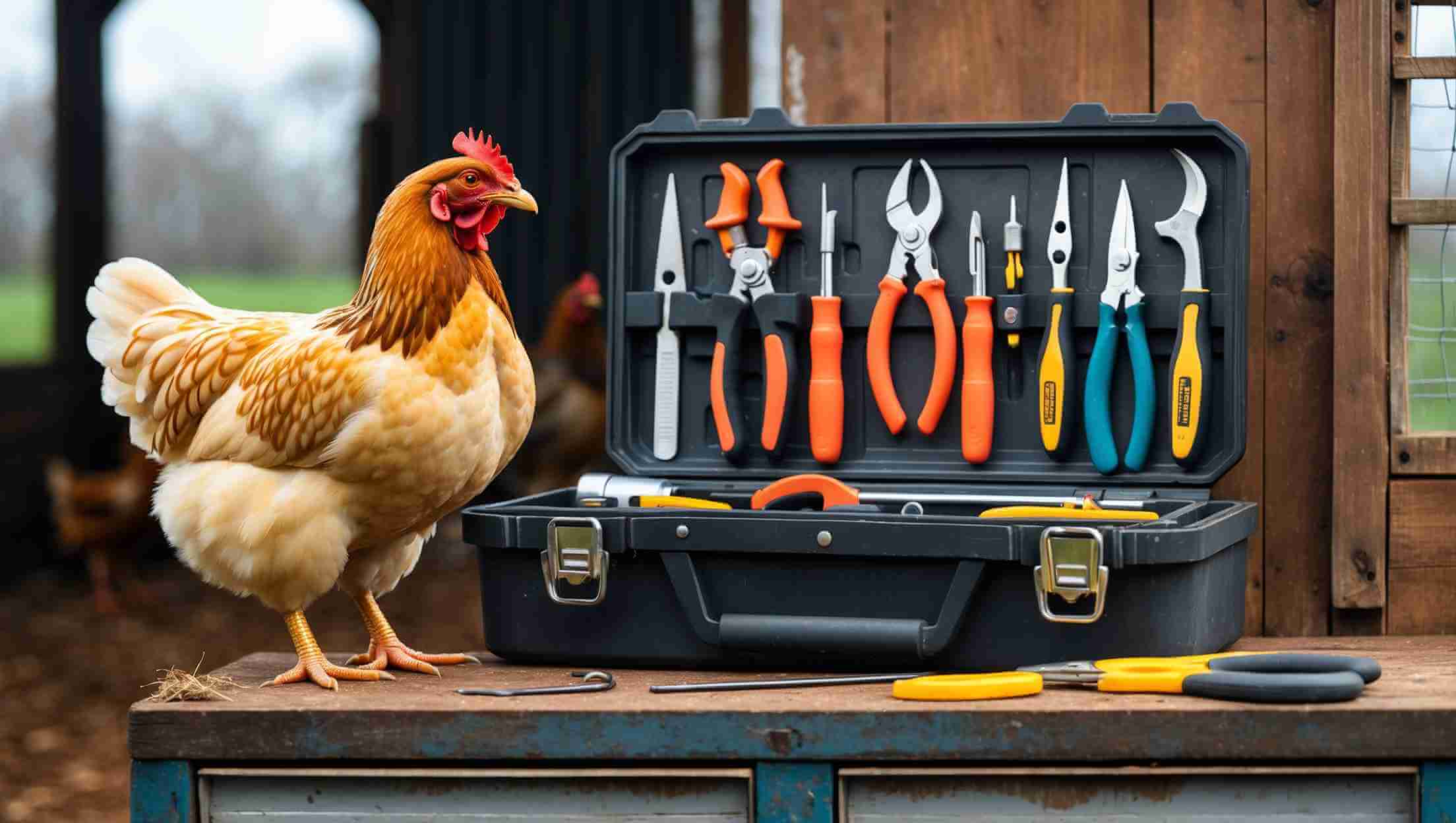 tools for chicken beak cutting