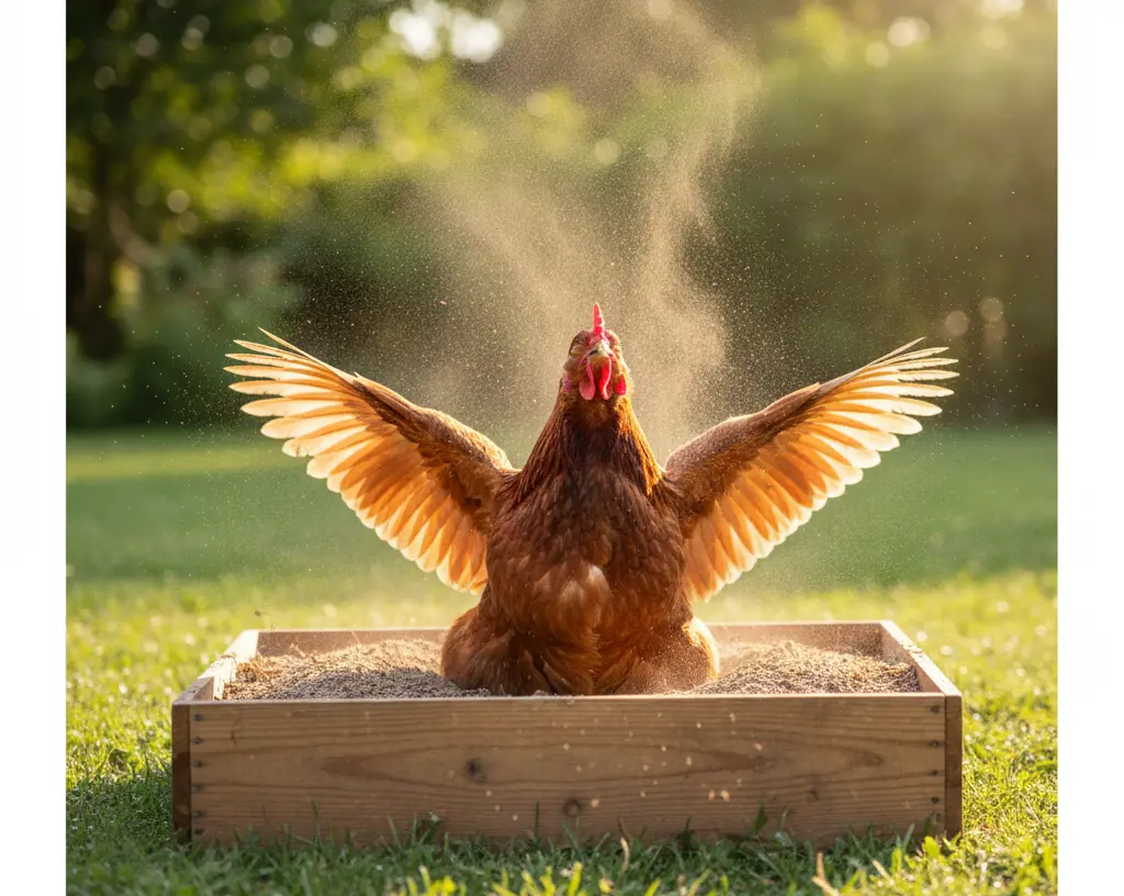 How to Make a Dust Bath for Chickens 