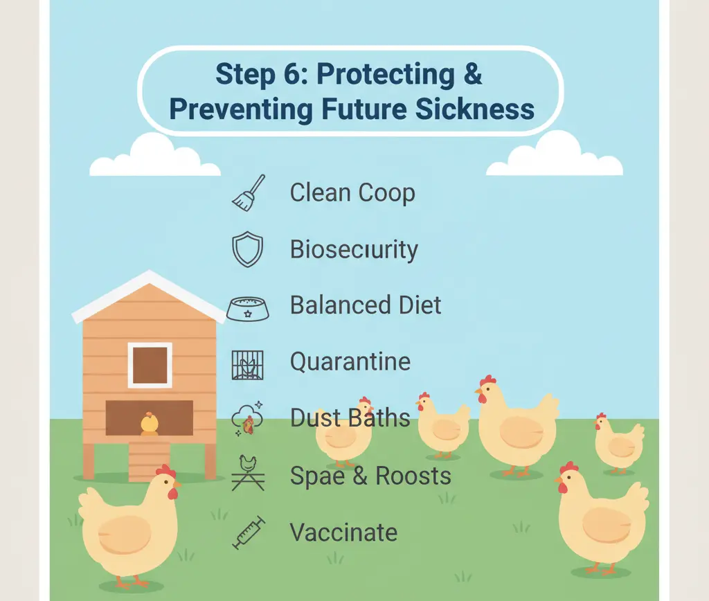 Step Six: Protecting & Preventing Future Sickness