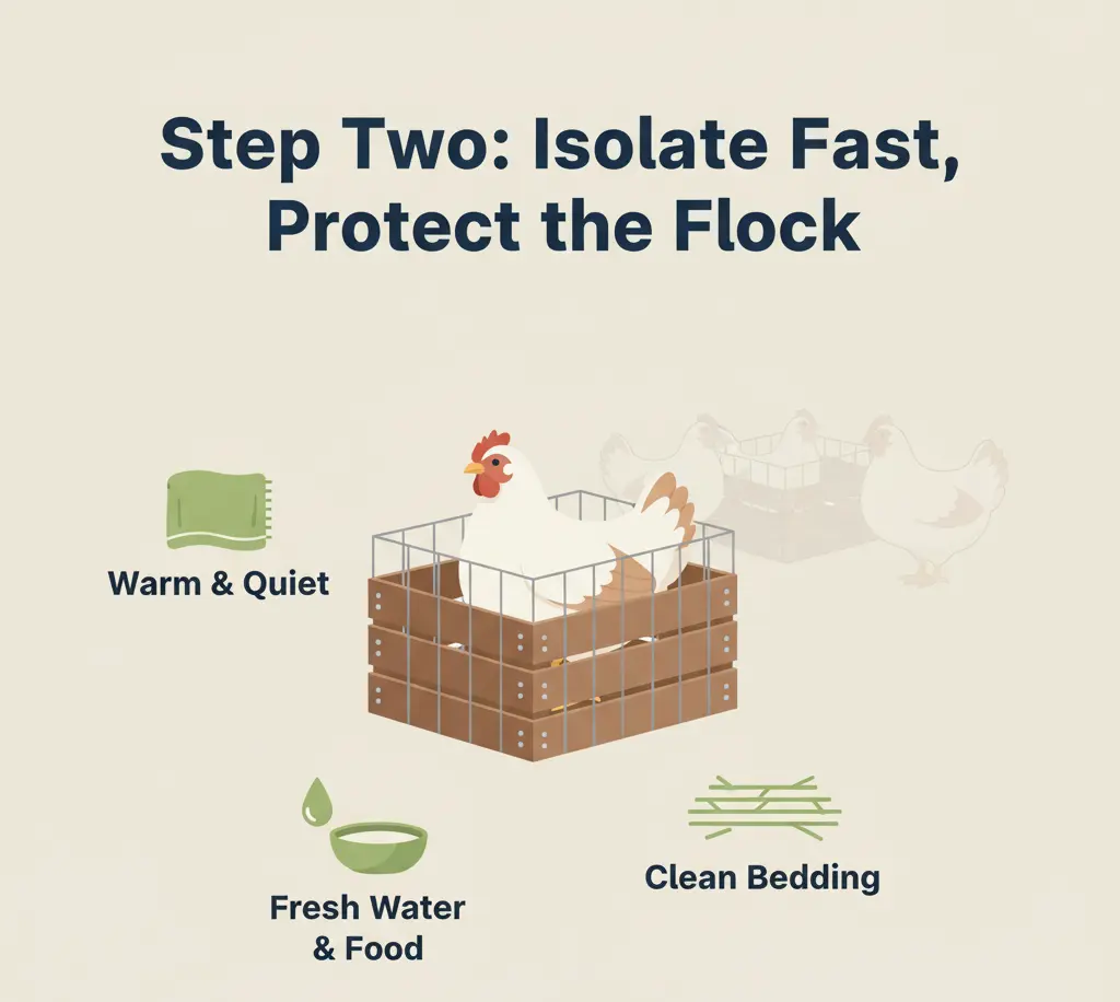 Step Two: Isolate Fast, Protect the Flock