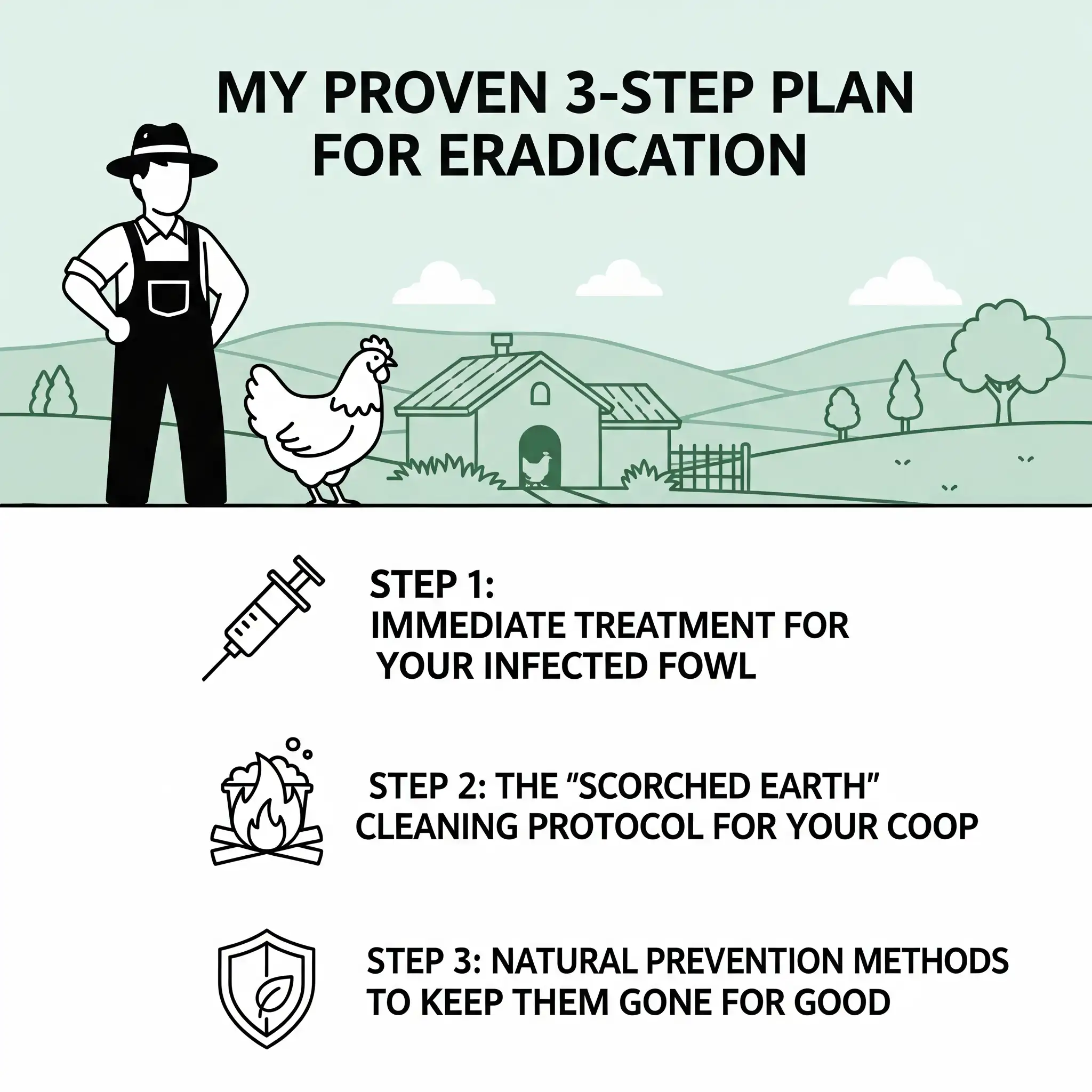 how to treat and prevent mites in ducks