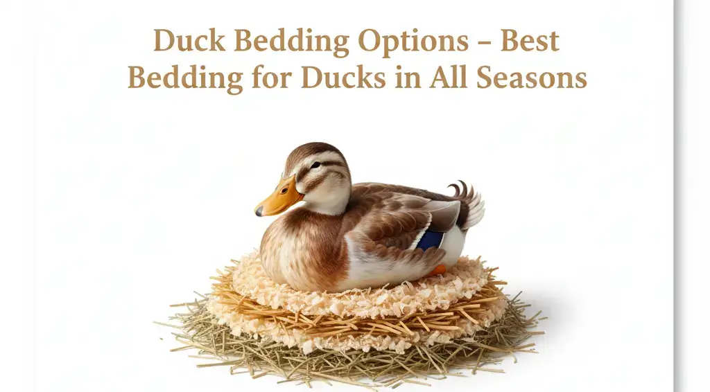Duck Bedding Options