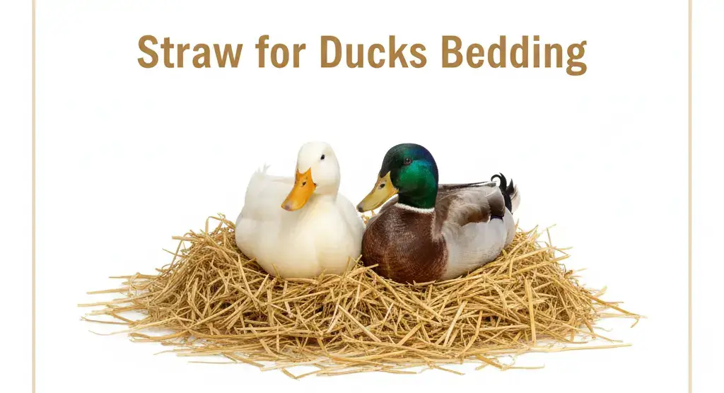 straw for ducks bedding