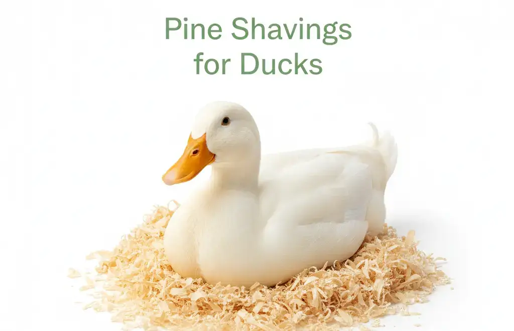 Pine Shavings for ducks bedding