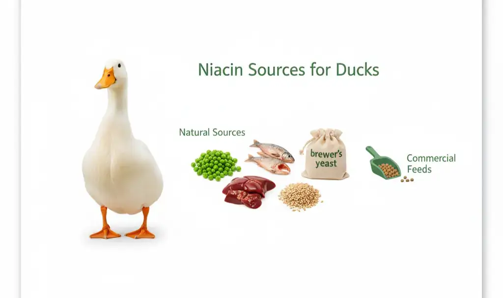Niacin Sources for Ducks